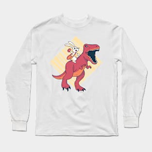 Dinosaur Bunny Long Sleeve T-Shirt